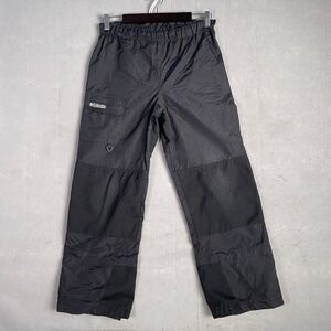 Vintage Columbia Sportswear Ski Pants Bib‎ Overall Woman 14/16 Black Oregon USA
